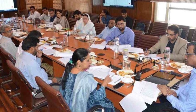 Union Secretary MoRD reviews the progress of various schemes of Rural Development across J&K