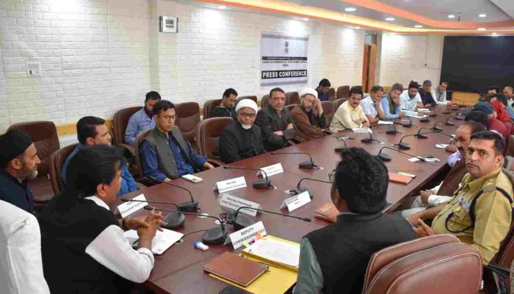 CEC Feroz Khan reviews Muharram arrangements