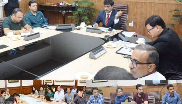 Chief Secretary Dr. Arun Kumar Mehta  launches Artificial Intelligence Framework of J&K