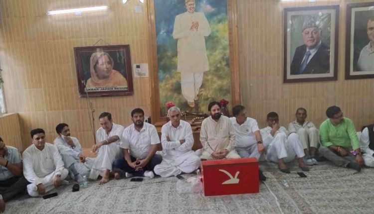 Babu Rampaul urges people of J&K to fight for restoration of democratic set-up