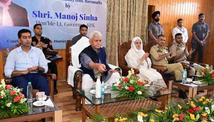 Lt Governor inaugurates Cinema Halls in Baramulla and Handwara