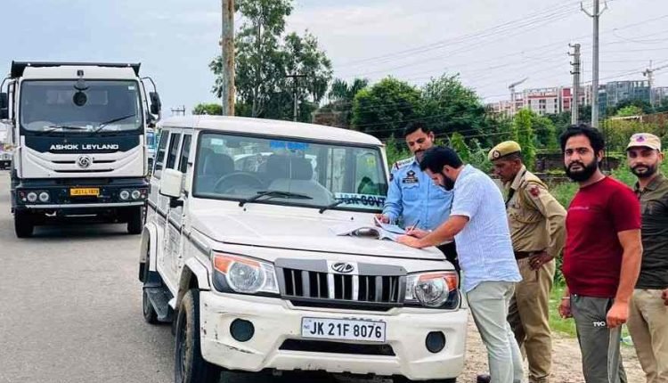 Geology and Mining Department Penalizes Vehicles for Under-Billed E-Challan