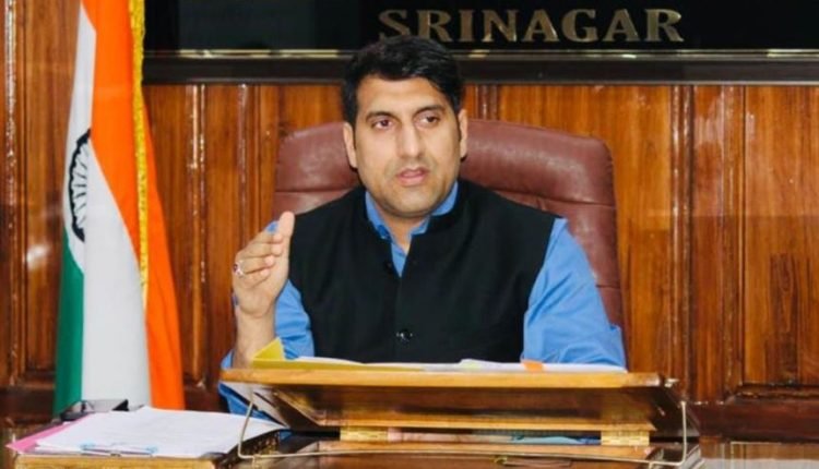 DC Srinagar reviews progress of establishment of new Industrial Estates