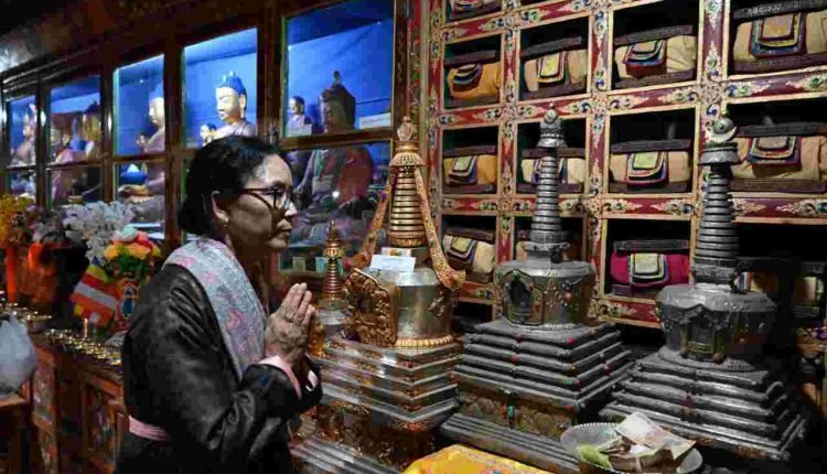 Member NCM Rinchen Lahmo visits GMDC Zanskar, monasteries 
