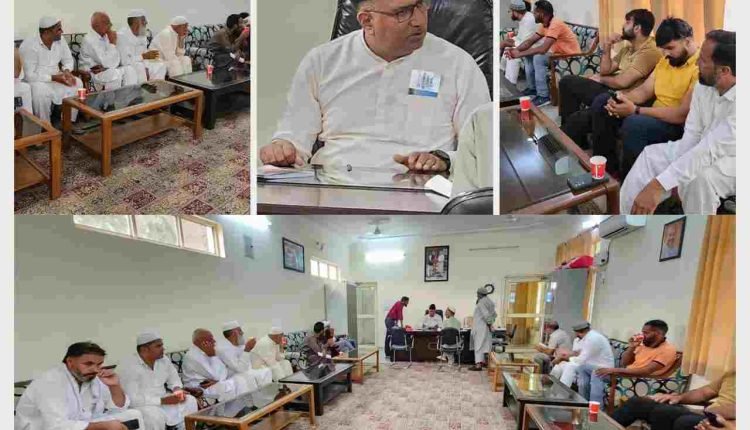 MP Khatana asks for resolution issues of Reserved category employees