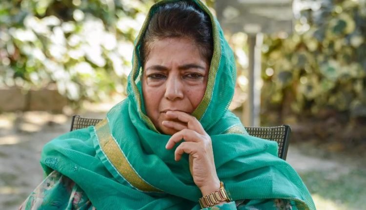 Mehbooba Seeks Shifting of J&K Prisoners Home, Says Move Driven by Humanitarian Concern
