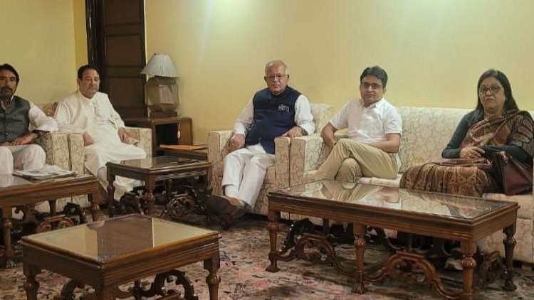 Karra holds Political Affairs Committee meeting of JKPCC in attendance of AICC J&K Incharge Rajani Patil