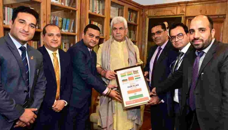 Zonal Head ICICI Bank calls on Lt Governor