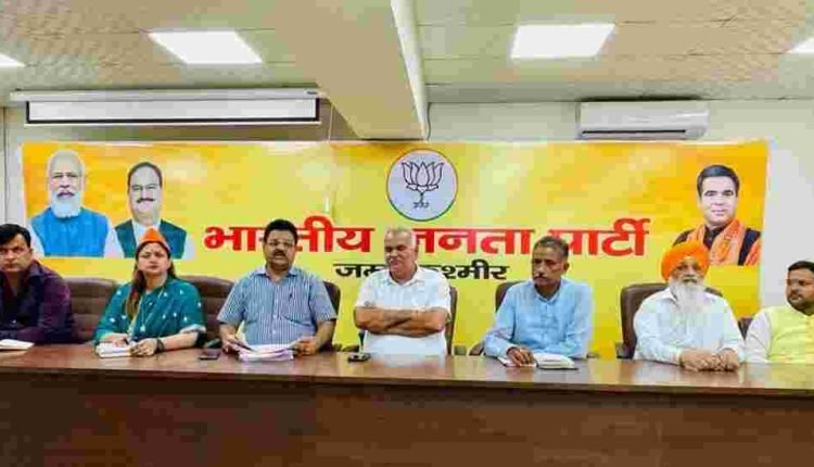 BJP District Jammu South launches workshop "Ghar Ghar Chalo Abhiyan" aims to reach out public: Rekha Mahajan 