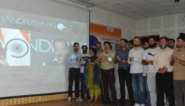 Wave of jubilation sweeps across J&K as Chandrayaan-3 successfully lands on moon