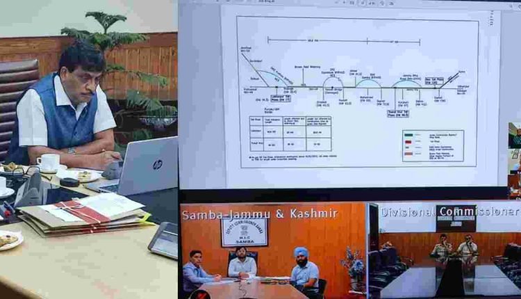 Chief Secretary directs NHAI for immediate improvement of National Highway from Jammu to Kathua