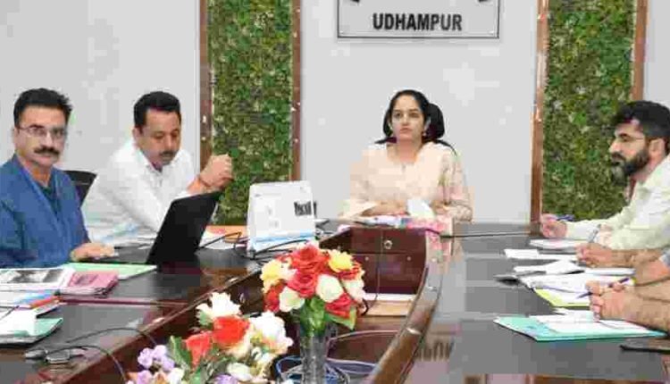 DC reviews implementation Agriculture, allied sector schemes in district Udhampur