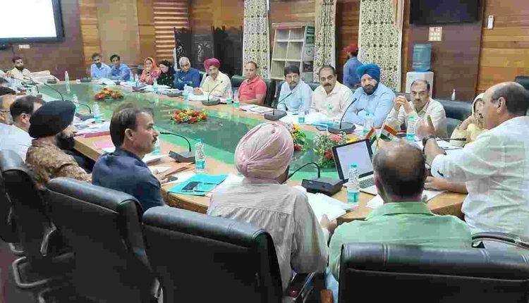 Director Agriculture reviews physical & financial progress on implementation of HADP