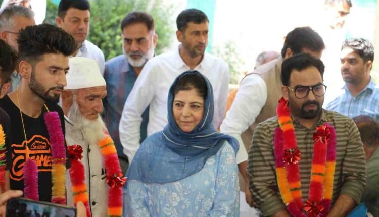 Young Businessman Sheikh Zaid Joins PDP, Inspired by Mehbooba Mufti's Fearless Advocacy