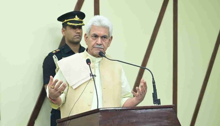 Lieutenant Governor Shri Manoj Sinha Unveils State-of-the-Art Smart City Initiatives for Clean Environment and Enhanced Urban Infrastructure.