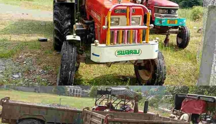 2 vehicles loaded with illegal minerals seized in Gandoh