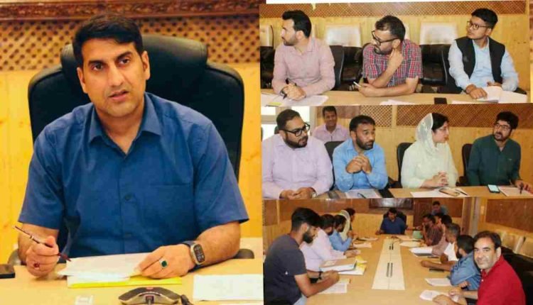 DC Srinagar chairs 2nd meeting of DLIMC to review “Computerization of Primary Agriculture Credit Societies” project in the District