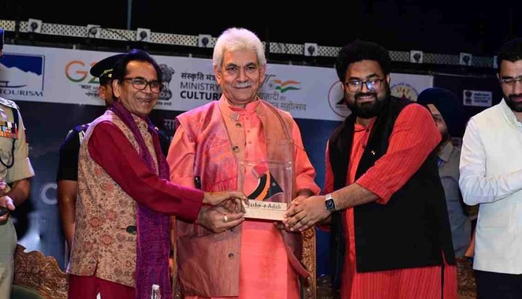 Lt Governor attends Cultural Kaarvaan -Virasat 2023 at Tagore Hall, Srinagar