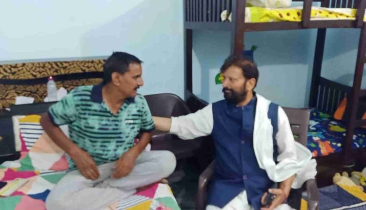 Ch. Lal Singh's Outreach to Senior Video Journalist Ashok Anand: A Beacon of Hope in Times of Recovery