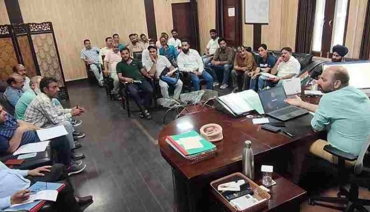 DEO Ramban reviews progress on SSR Municipal Electoral Roll, 2023