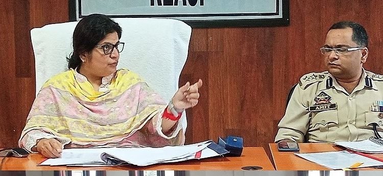 DC Reasi chairs NCORD meeting, emphasized on installation of CCTV'S at medical shops/clinics