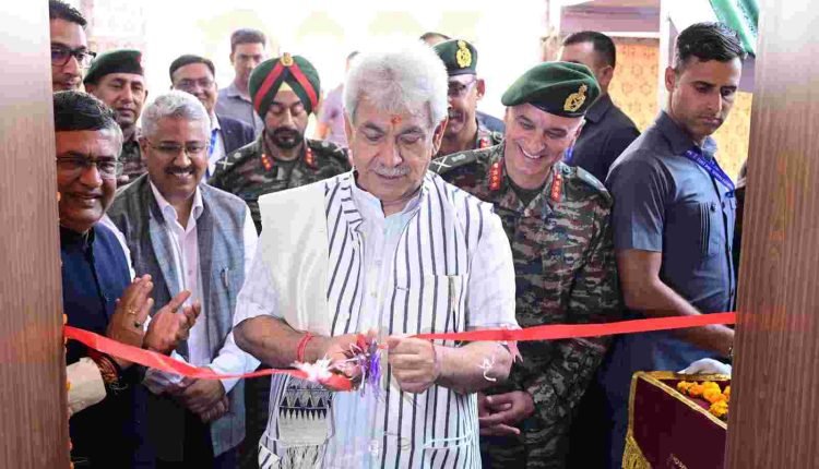 Lt Governor inaugurates State-of-the-Art CT Scan Centre at 92 Base Hospital, Srinagar