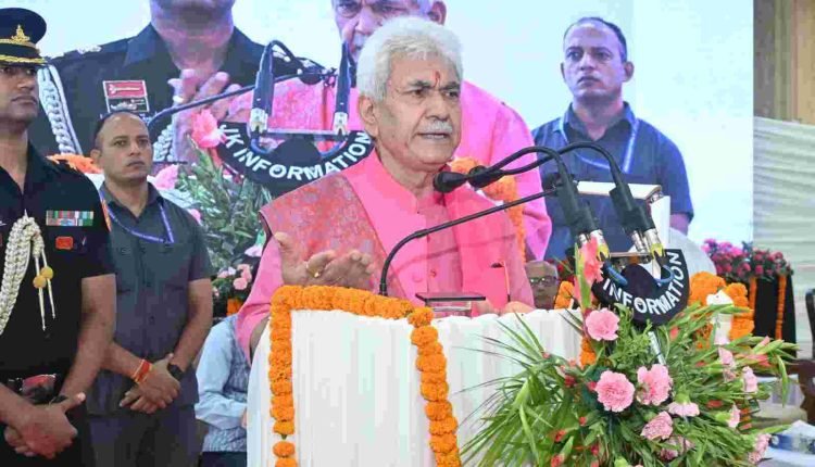 Lt Governor launches Green Jammu & Kashmir Drive 2023-24 from IIM Jammu