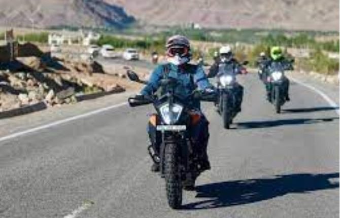 Rahul Gandhi's Motorcycle Trek from Leh to Pangong Lake, Exploring Beyond Politics and Connecting with the Land