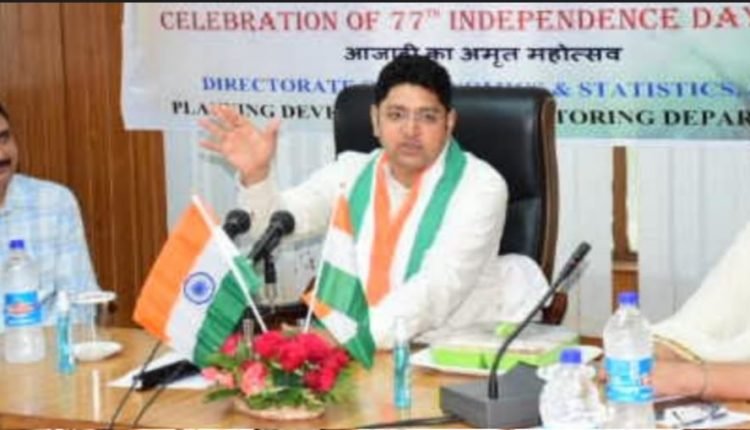 Secy PDMD Dr. Raghav Langer leads plantation drive at DES Jammu