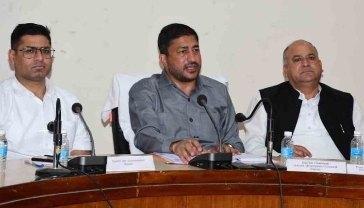 District Development Council reviews implementation of Development schemes