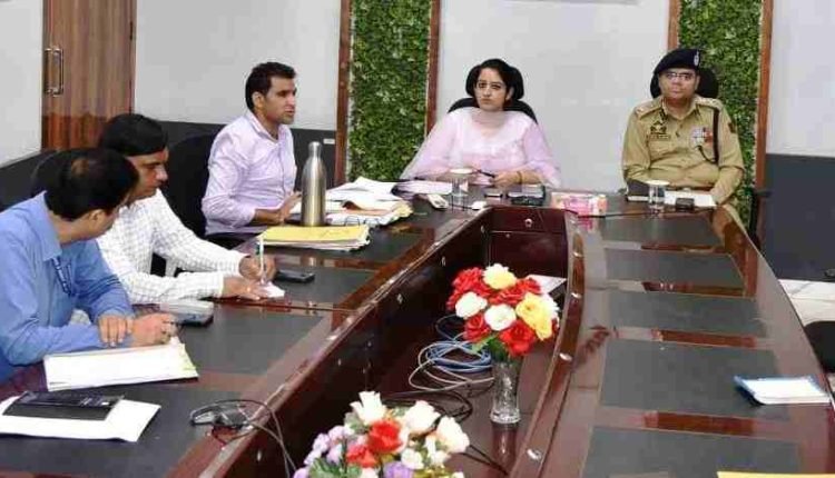Deputy Commissioner discusses Beautification plan for Udhampur Town