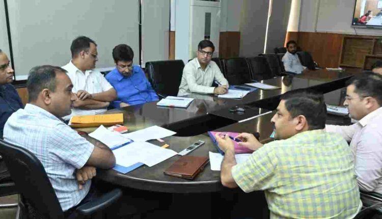 Div Com Jammu Ramesh Kumar reviews land issues of Industries Department