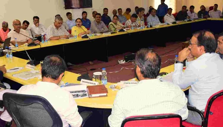 Gulam Ali Khatana reviews developmental works in Jammu