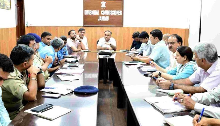 Div Com reviews arrangements for Air Show being held at Jammu Air Force Station