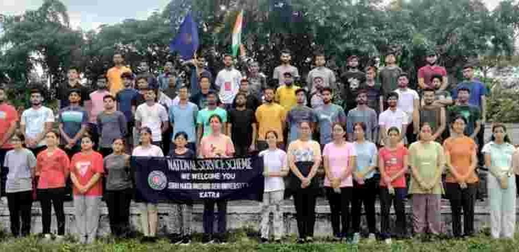 NSS SMVDU organized Fit India Freedom Run