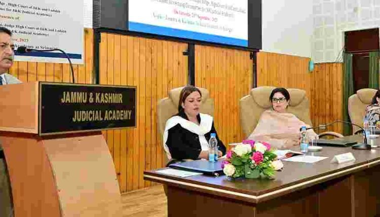 J&K Judicial Academy organises workshop on Gender Sensitization