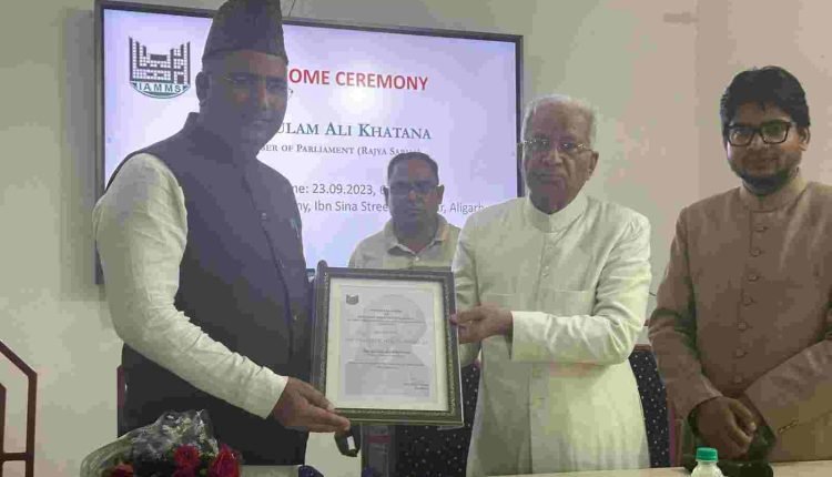 Ibn Sina Public Health Award-23 presented to MP Er. Gulam Ali Khatana