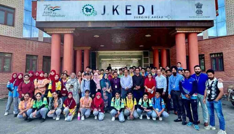 JKEDI organizes Awareness program on Entrepreneurship & Startups for students of GD Goenka School Srinagar