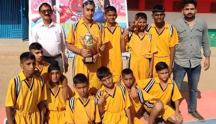 Udhampur wins Divisional Level U 14 Kho Kho championship