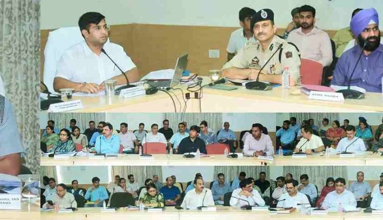 Chief Secretary reviews developmental scenario of District Samba