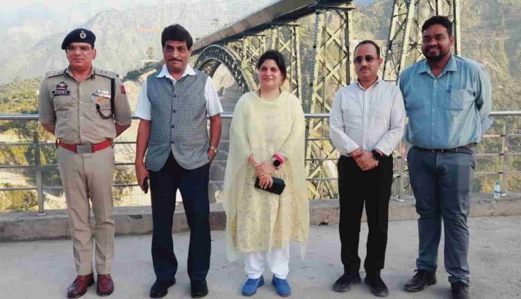 CS Dr. Arun Kumar Mehta for developing World's highest Rail Bridge site in Reasi as a tourist spot