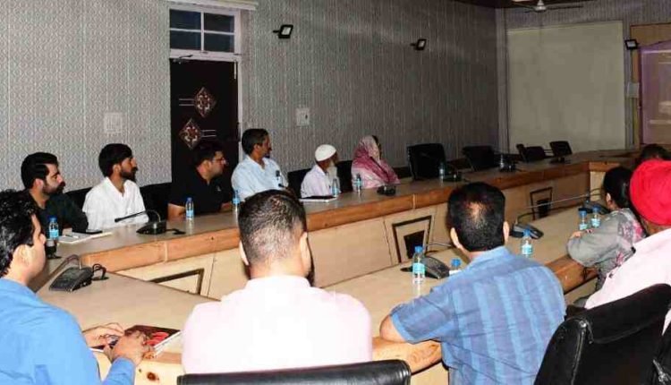District Administration Rajouri hosts live streaming of PM's Inaugural 'Sankalp Saptah' Program