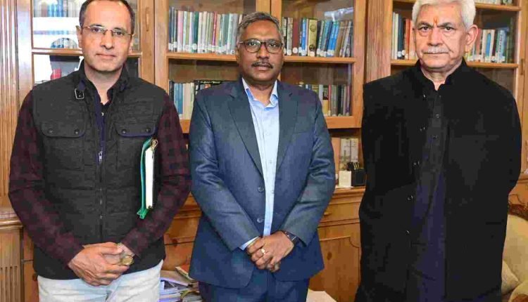 Director General STPI calls on Lt Governor