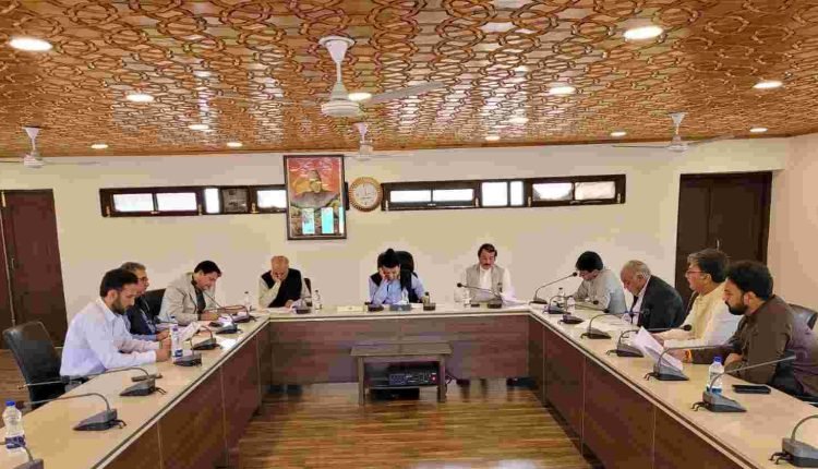 JKNC WADA committee adopts draft report on Substance abuse