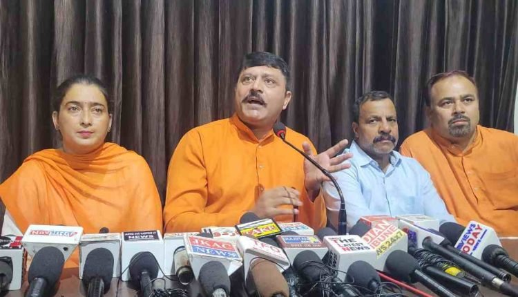 Shiv Sena extends warm  invitation, Holy Charri yatra of Shri Mata Vaishnodevi will be traditional & leave on 14th Oct.