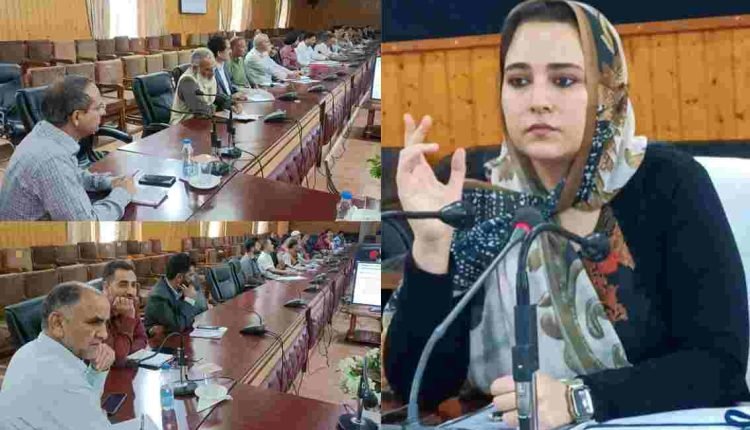 DC B'la discusses strategies to observe 'Sankalp Saptaah' Week in Singhpora Block