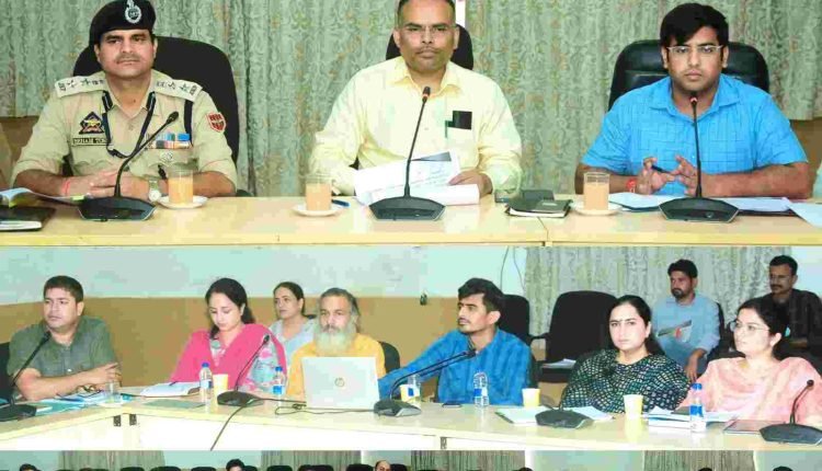 CEO conducts comprehensive review of upcoming Municipal Elections in Samba
