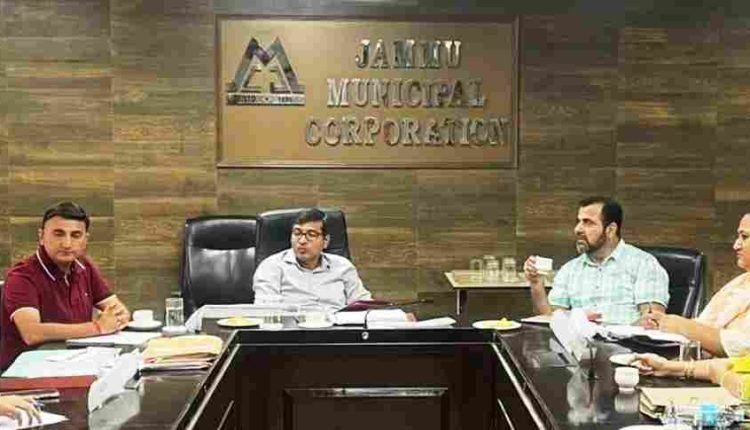 Commissioner JMC reviews implementation of Animal Birth Control, ARV Programme