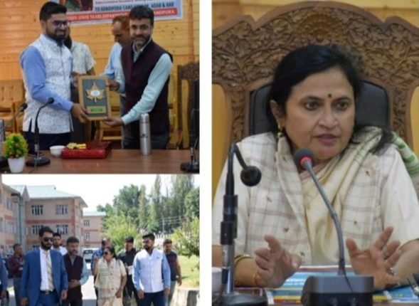 Commissioner STD visits Bandipora; reviews functioning of department