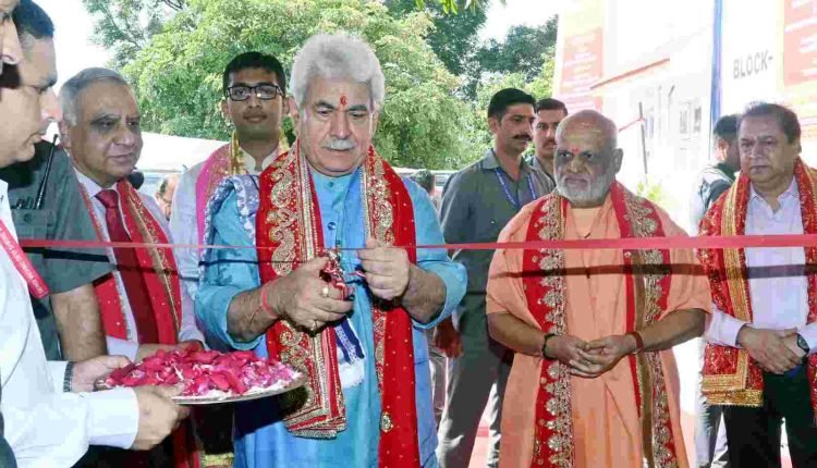 Lt Governor addresses the Foundation Day celebration of Shri Mata Vaishno Devi Shrine Board & SMVD Gurukul’s Annual Day at Katra